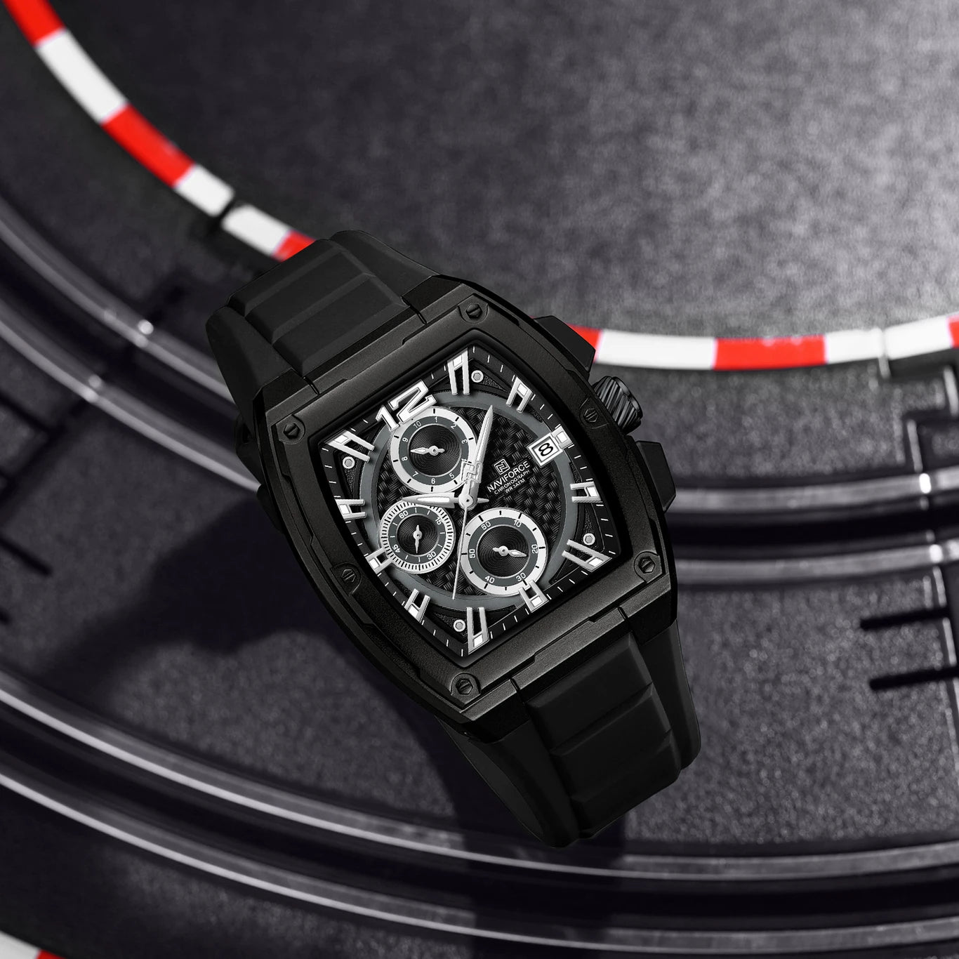 Naviforce Watch For Men NF8050-B-B-B