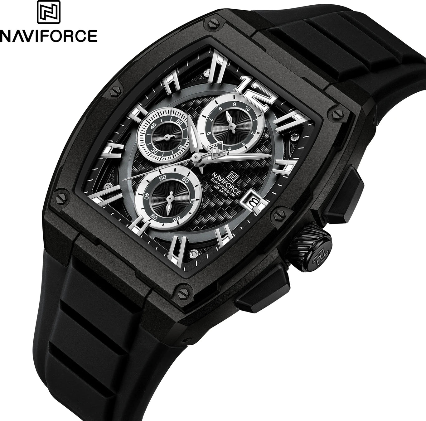 Naviforce Watch For Men NF8050-B-B-B