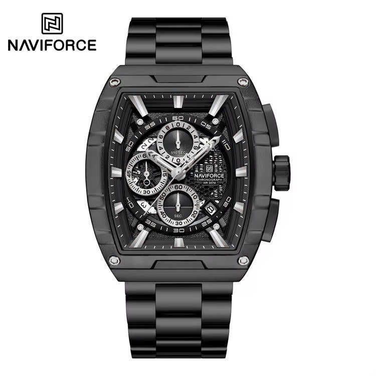 Naviforce Watch For Men NF8066-B-B-B