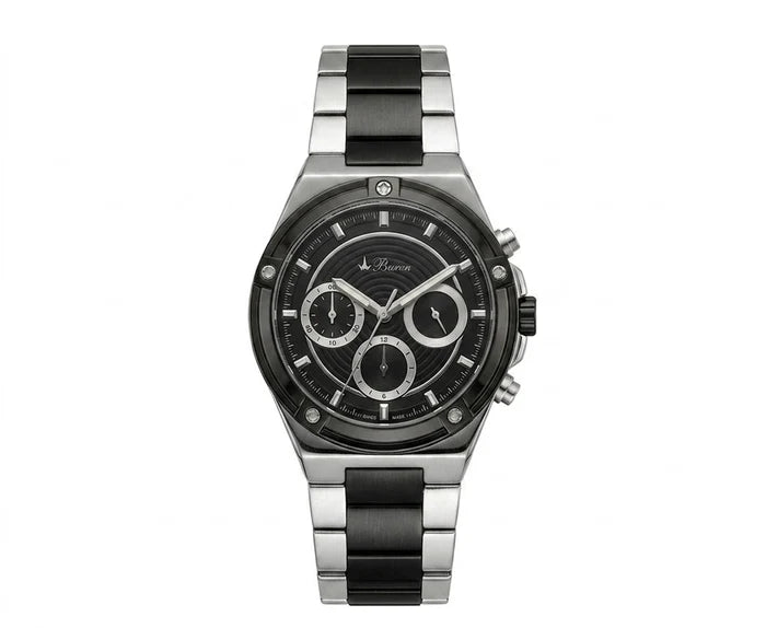 Buren Watch For Men BU70026 S/TT/BK