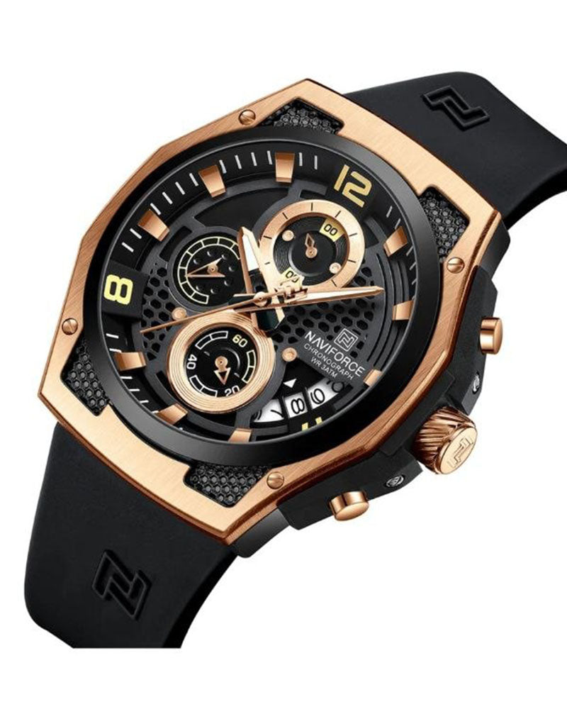 Naviforce Watch For Men NF8051T-RG-B-B