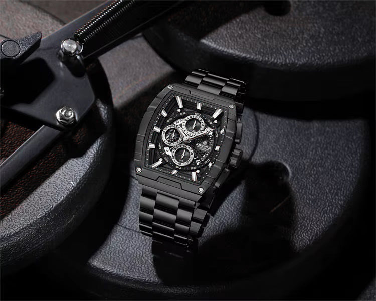 Naviforce Watch For Men NF8066-B-B-B