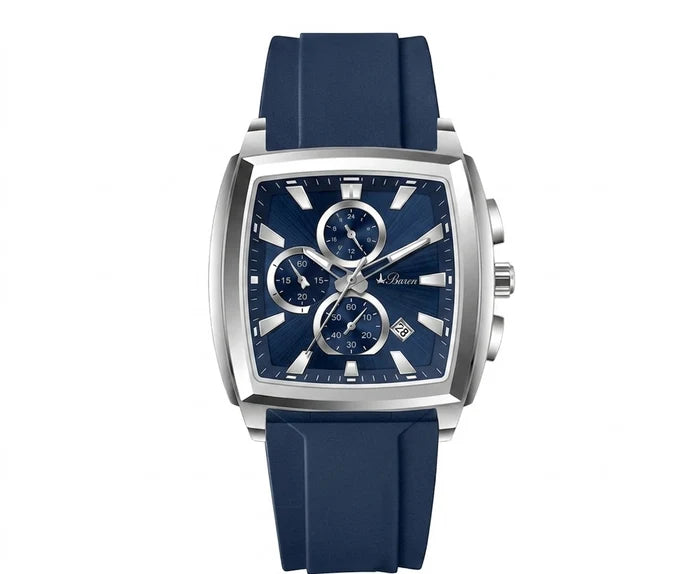 Buren Watch For Men BU8014 S/BL/BL