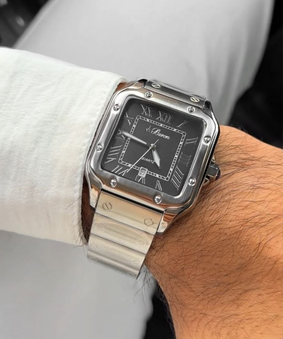 Buren Watch For Men BU251053-S-BK-S