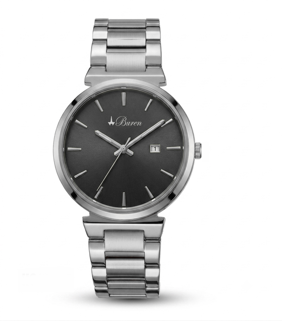 Buren Watch For Men BU70024M-S-B-S