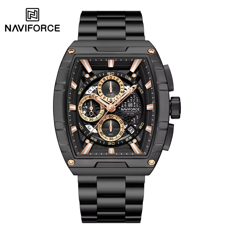 Naviforce Watch For Men NF8066-B-RG-B