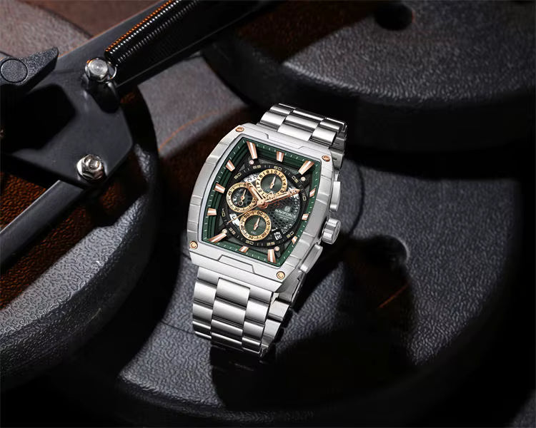 Naviforce Watch For Men NF8066-S-GN-S