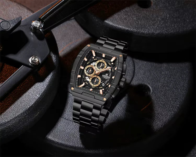Naviforce Watch For Men NF8066-B-RG-B