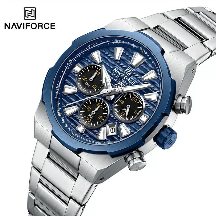 Naviforce Watch For Men NF8081-S-BE-S
