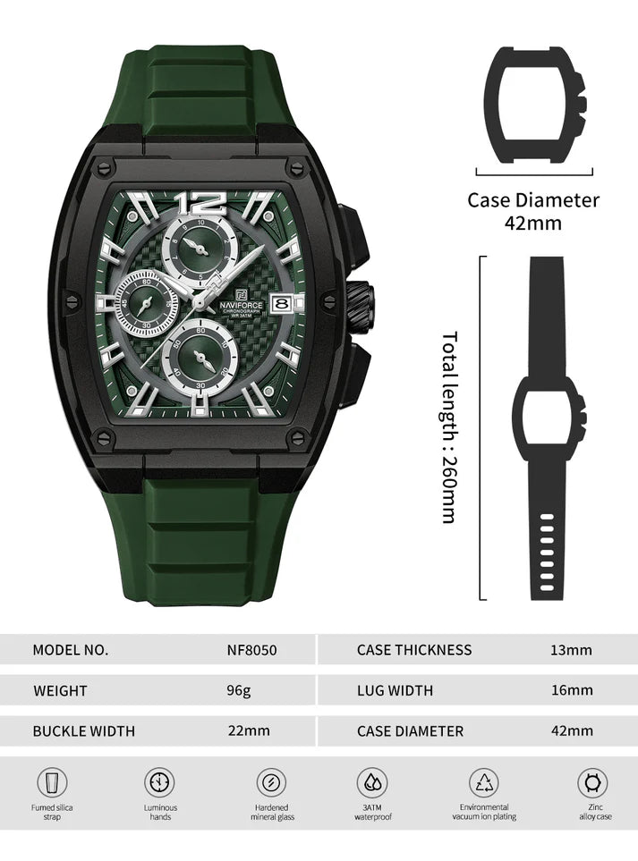 Naviforce 8050 -B-GN