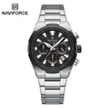 Naviforce Watch For Men NF8052-S-B-S