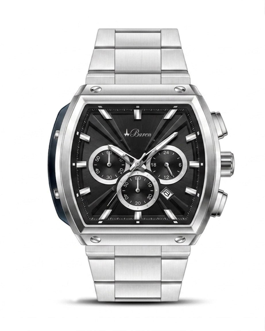 Buren Watch For Men BU70031M-S-B-S