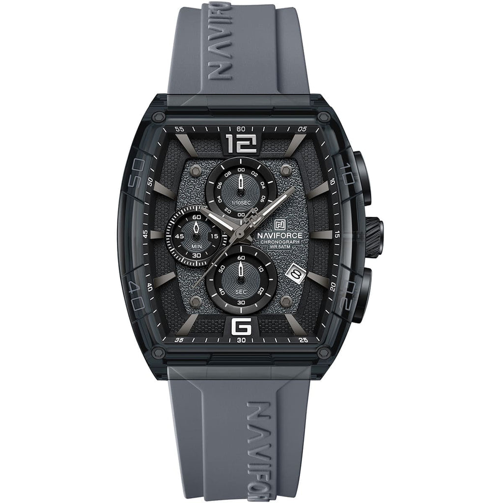 Naviforce Watch For Men NF6101-GY-W-GY