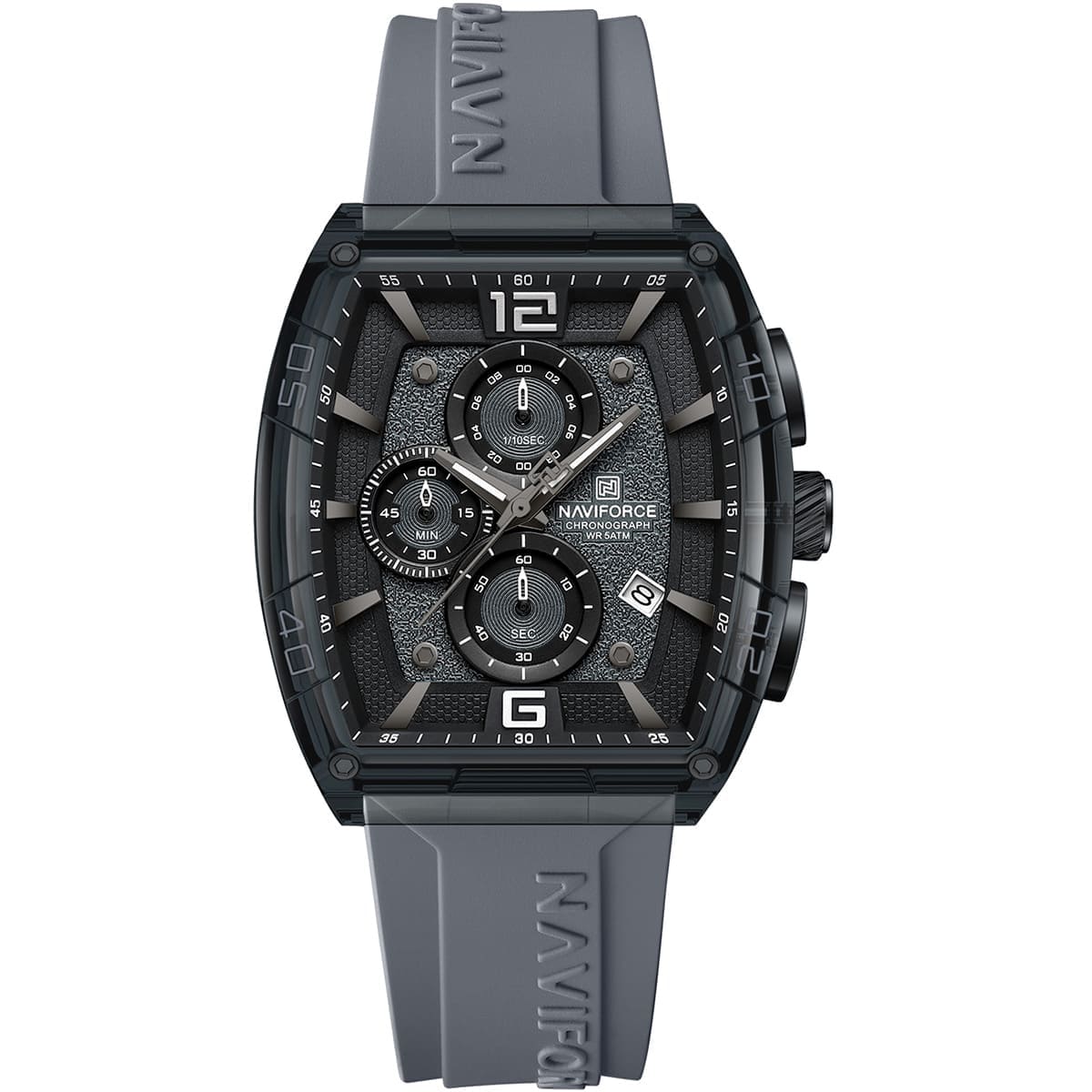Naviforce Watch For Men NF6101-GY-W-GY