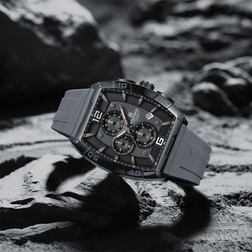 Naviforce Watch For Men NF6101-GY-W-GY