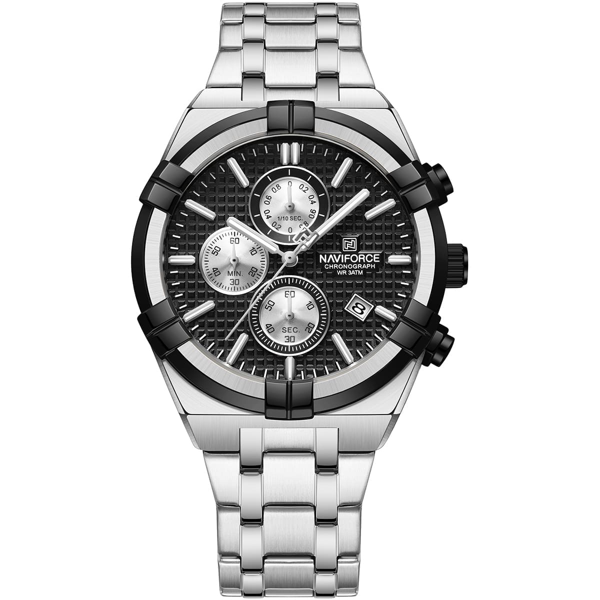 Naviforce Watch For Men NF8042-S-B-S