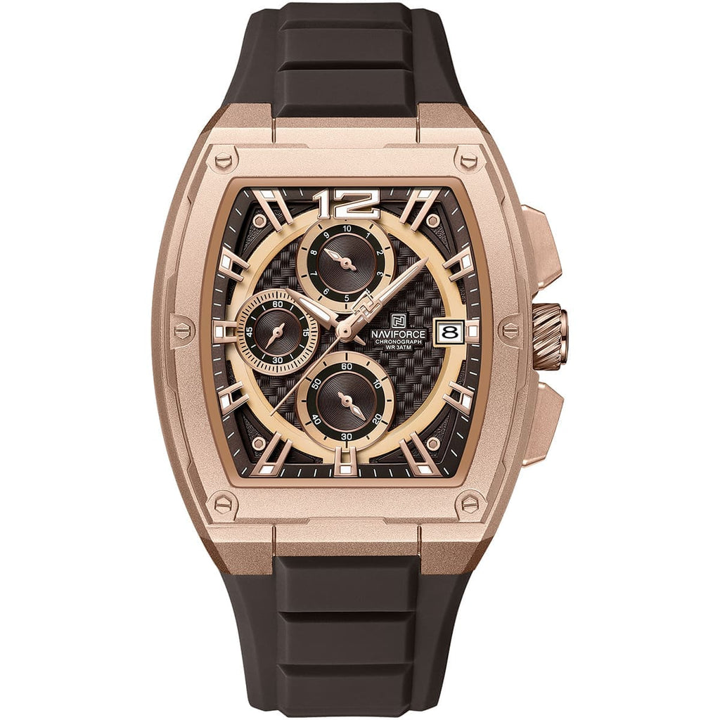 Naviforce Watch For Men NF8050-RG-RG-CE