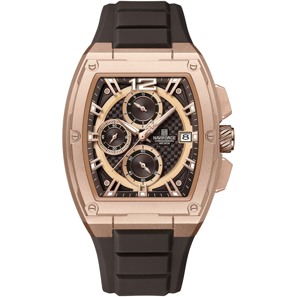 Naviforce Watch For Men NF8050-RG-RG-CE