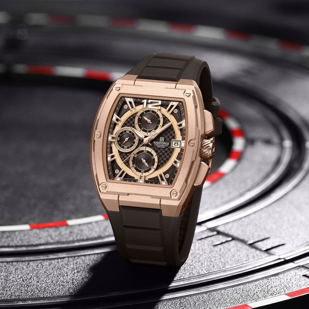 Naviforce Watch For Men NF8050-RG-RG-CE