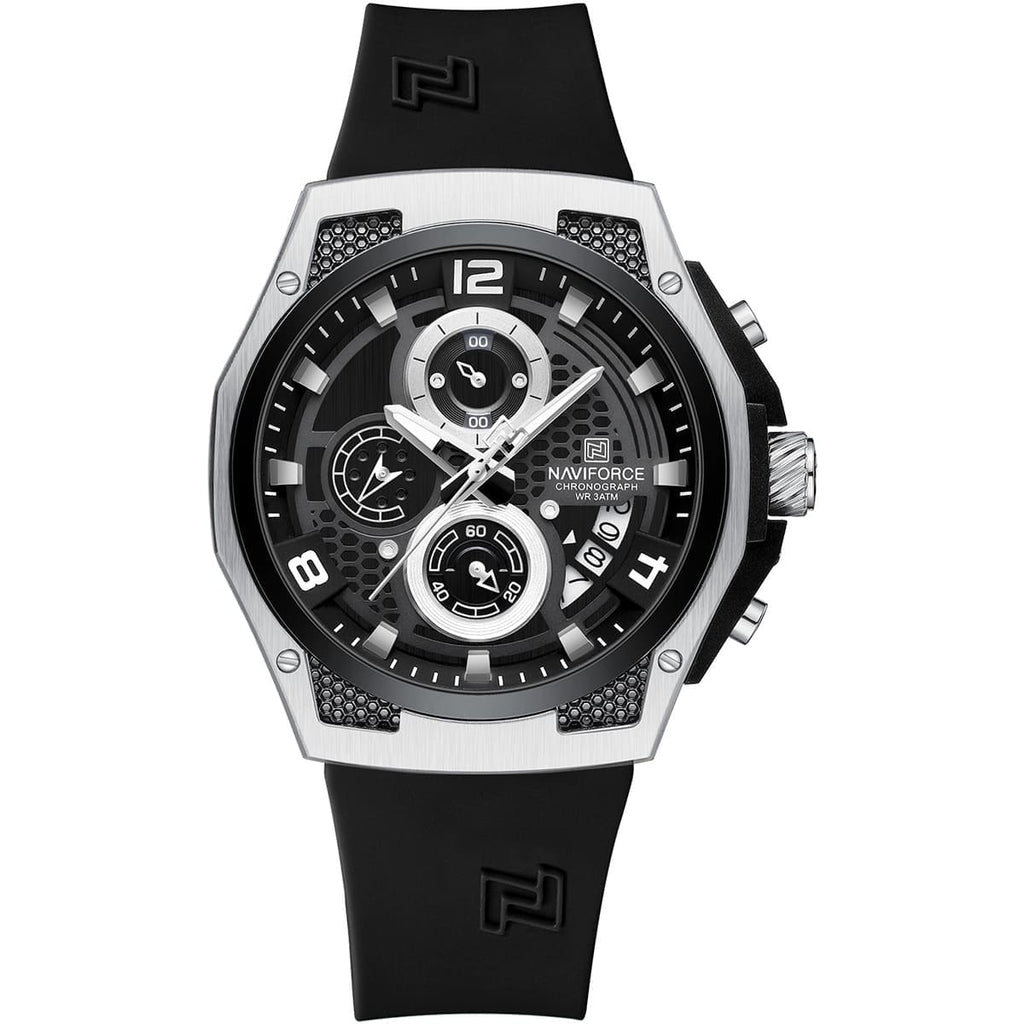 Naviforce Watch For Men NF8051T-S-B-B
