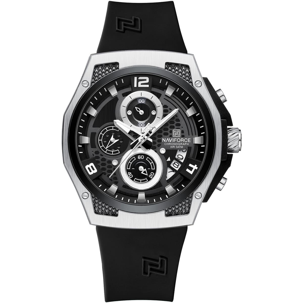 Naviforce Watch For Men NF8051T-S-B-B