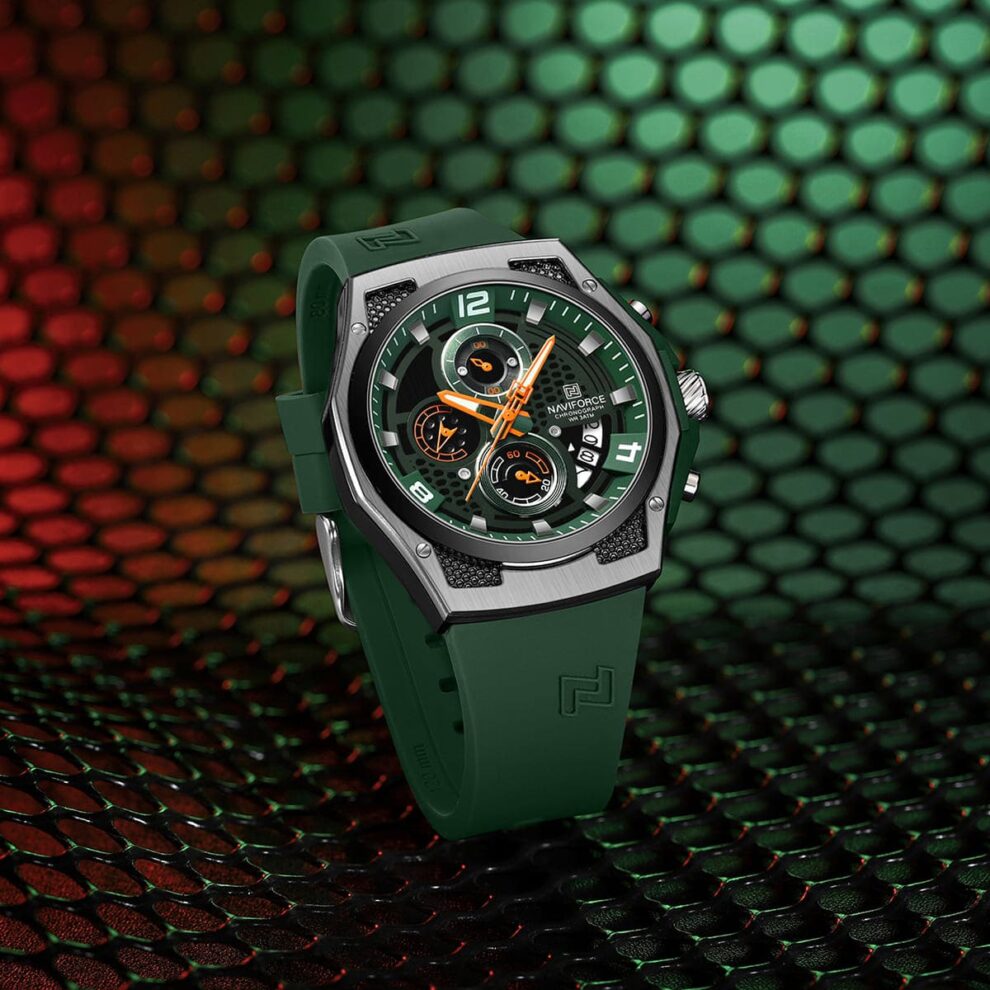 Naviforce Watch For Men NF8051T-S-GN-GN