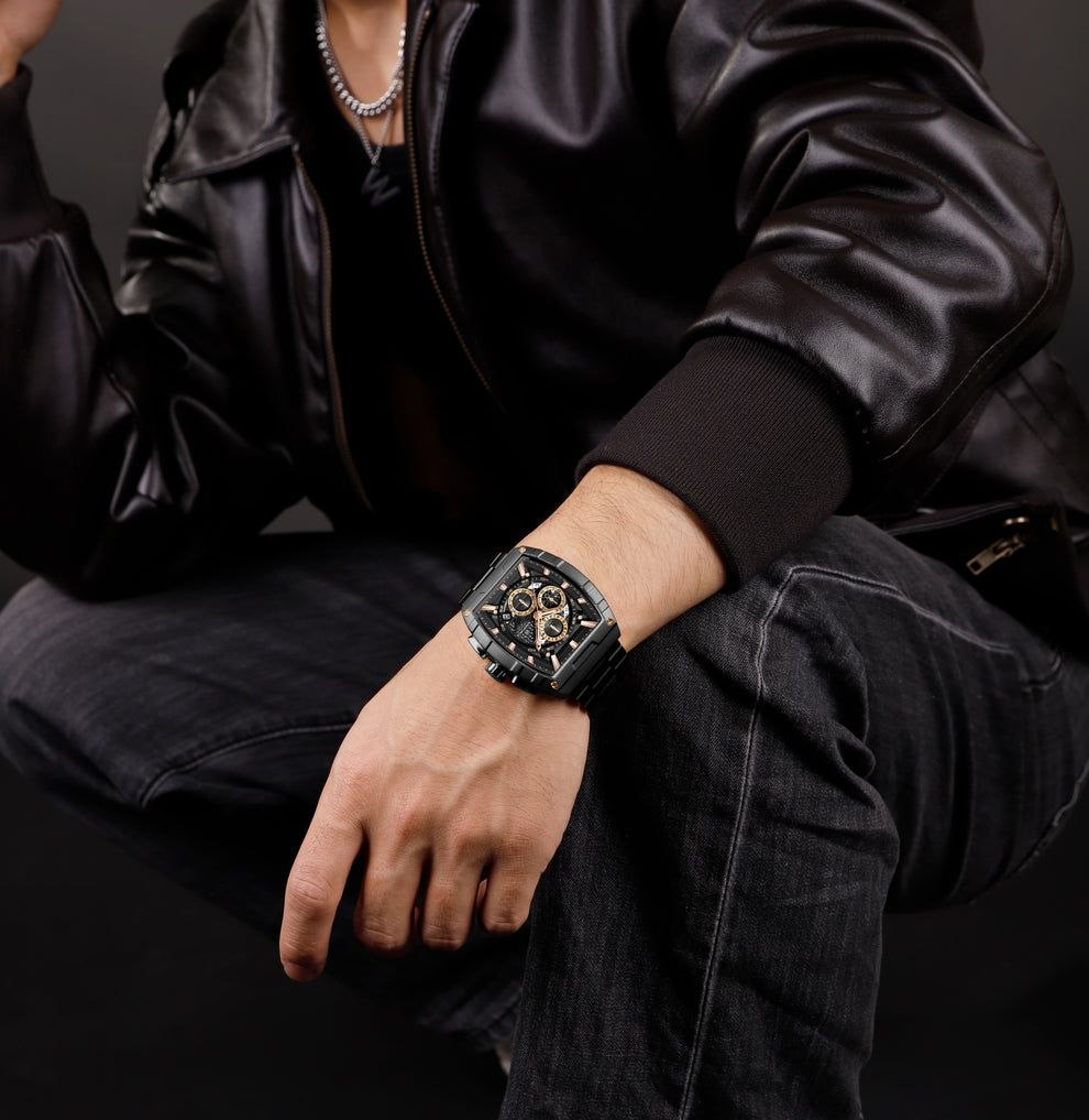 Naviforce Watch For Men NF8066-B-RG-B