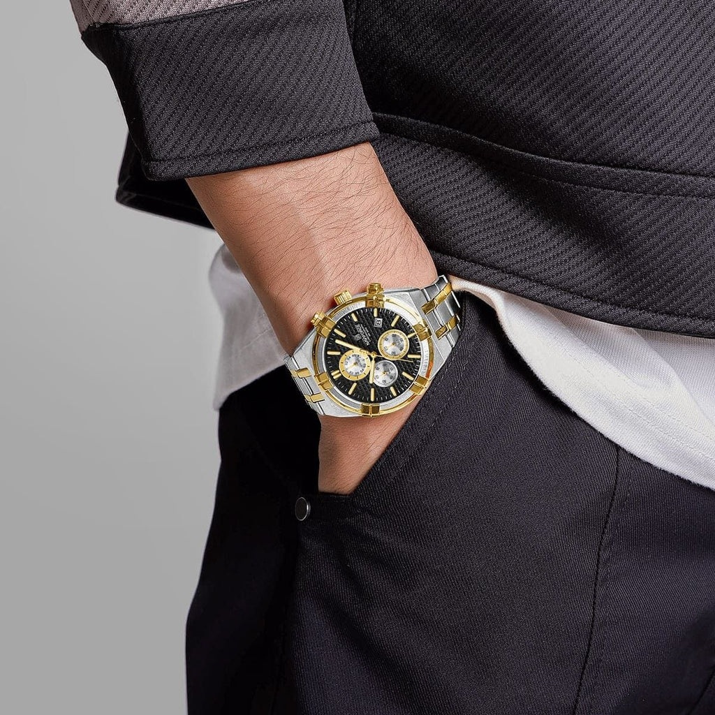Naviforce Watch For Men NF8042-S-B-G