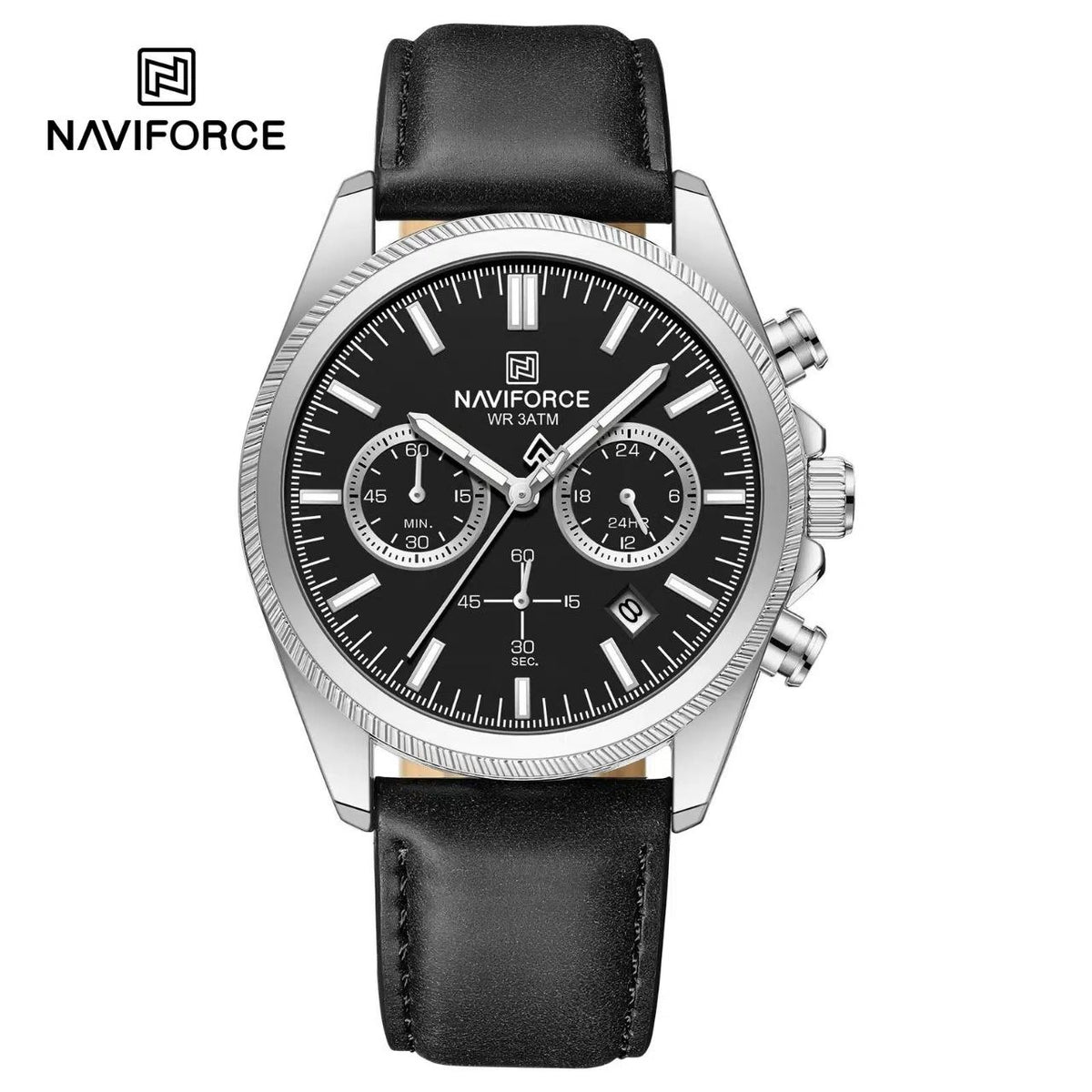 Naviforce Watch For Men NF8082-S-B-B