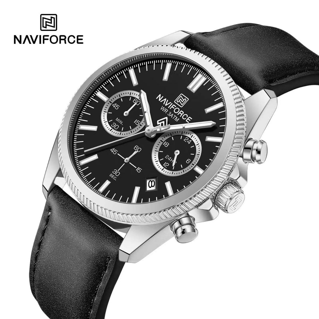Naviforce Watch For Men NF8082-S-B-B