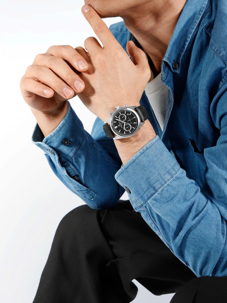 Naviforce Watch For Men NF8082-S-B-B